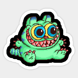 Fiendish Cat Sticker